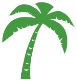 9398417-green-palm-three-silhouette